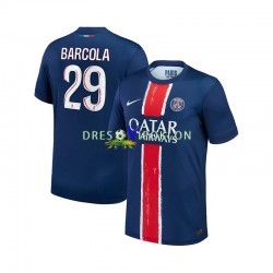 Paris Saint-Germain Bradley Barcola 29 Dres Domaći 2024-2025 Kratkih Rukava ,Muški