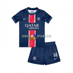 Paris Saint-Germain Desire Doue 14 Dres Domaći 2024-2025 Kratkih Rukava ,Dječji Komplet