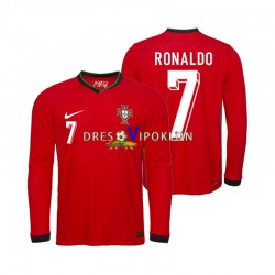 Portugal Ronaldo 7 Dres Domaći Euro 2024 Dugim Rukavima ,Muški