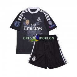 Real Madrid 2014 Retro Dres Treći Kratkih Rukava ,Dječji Komplet