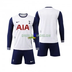 Tottenham Spurs Dres Domaći 2024-2025 Dugim Rukavima ,Dječji Komplet