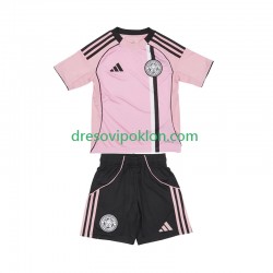 Leicester City Dres Treći 2025-2026 Kratkih Rukava ,Dječji Komplet