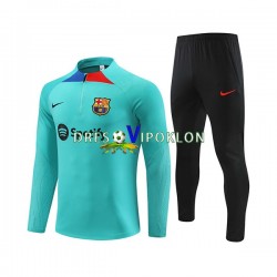 FC Barcelona Plava Komplet Sweatshirts 2023-2024