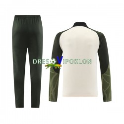 FC Barcelona Bijela Komplet Sweatshirts 2023-2024