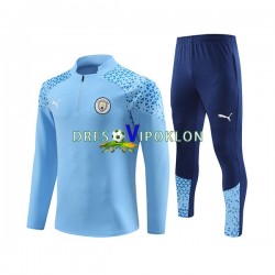 Manchester City Plava Komplet Sweatshirts 2023-2024