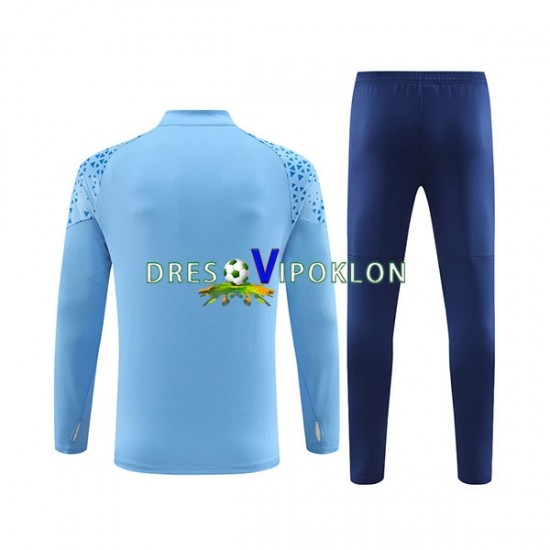 Manchester City Plava Komplet Sweatshirts 2023-2024