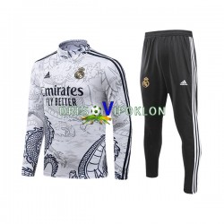 Real Madrid Dragon Bijela Komplet Sweatshirts 2023-2024