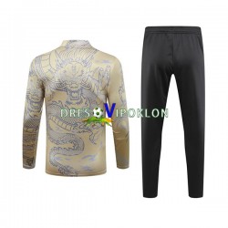 Real Madrid Dragon Žuta boja Komplet Sweatshirts 2023-2024