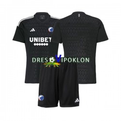 FC Kopenhagen Golmanski Dres Gostujući 2023-2024 Kratkih Rukava ,Dječji Komplet