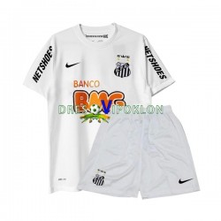 Santos FC 2012 Retro Dres Domaći Kratkih Rukava ,Dječji Komplet