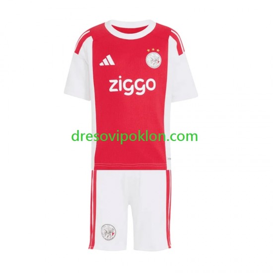 AFC Ajax Dres Domaći 2026-2027 Kratkih Rukava ,Dječji Komplet