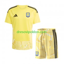 Aston Villa Golmanski Dres Domaći 2026-2027 Kratkih Rukava ,Dječji Komplet