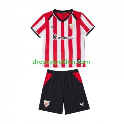 Athletic Bilbao Dres Domaći 2026-2027 Kratkih Rukava ,Dječji Komplet