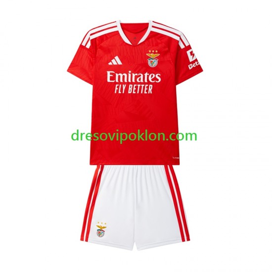 Benfica Dres Domaći 2026-2027 Kratkih Rukava ,Dječji Komplet