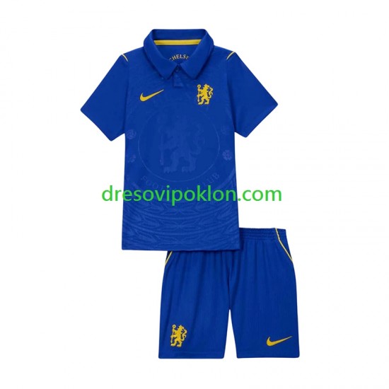 Chelsea Dres Domaći 2026-2027 Kratkih Rukava ,Dječji Komplet