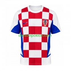 Hrvatska Retro Dres Domaći 2002 Kratkih Rukava ,Muški