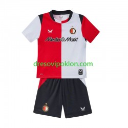 Feyenoord Rotterdam Dres Domaći 2026-2027 Kratkih Rukava ,Dječji Komplet