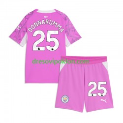 Manchester City Golmanski Gianluigi Donnarumma Dres Gostujući 2026-2027 Kratkih Rukava ,Dječji Komplet