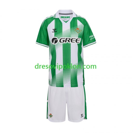 Real Betis Dres Domaći 2026-2027 Kratkih Rukava ,Dječji Komplet
