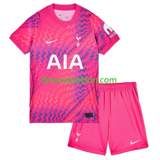 Tottenham Hotspur Golmanski Dres Domaći 2026-2027 Kratkih Rukava ,Dječji Komplet