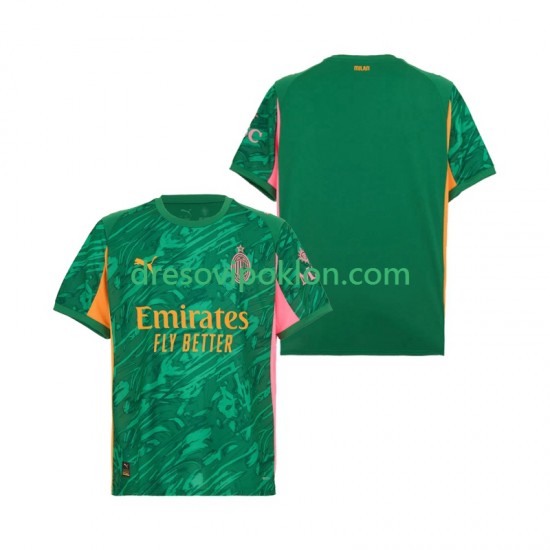 AC Milan Golmanski Dres Gostujući 2025-2026 Kratkih Rukava ,Muški