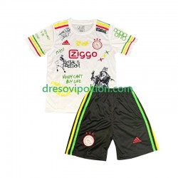 AFC Ajax Bob Marley Special Dres Domaći 2025-2026 Kratkih Rukava ,Dječji Komplet