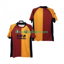 Roma 2000-2001 Retro Dres Domaći Kratkih Rukava ,Muški