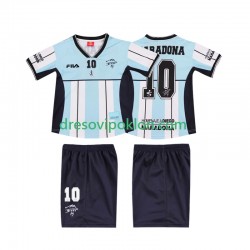 Argentina MARADONA 10 2000 Retro Dres Domaći Kratkih Rukava ,Dječji Komplet