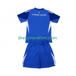 FC Bayern München Golmanski Dres Gostujući 2025-2026 Kratkih Rukava ,Dječji Komplet