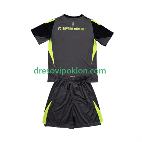 FC Bayern München Golmanski Dres Treći 2025-2026 Kratkih Rukava ,Dječji Komplet