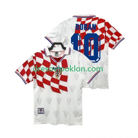 Hrvatska BOBAN 10 Retro Dres Domaći 1998 Kratkih Rukava ,Muški