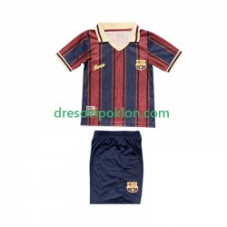 FC Barcelona 125th Anniversary Dres Domaći 2025-2026 Kratkih Rukava ,Dječji Komplet