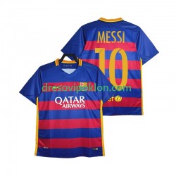 FC Barcelona Lionel Messi 10 2015-2016 Retro Dres Domaći Kratkih Rukava ,Muški