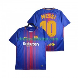FC Barcelona Lionel Messi 10 2017-2018 Retro Dres Domaći Kratkih Rukava ,Muški