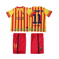 FC Barcelona Neymar JR 11 2013 2014 Retro Dres Gostujući Kratkih Rukava ,Dječji Komplet