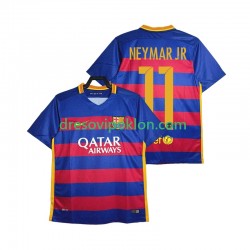 FC Barcelona Neymar JR 11 2015-2016 Retro Dres Domaći Kratkih Rukava ,Muški