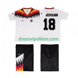 Njemačka KLINSMANN 18 Retro Dres Domaći 1994 Kratkih Rukava ,Dječji Komplet