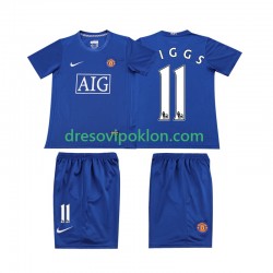 Manchester United GIGGS 11 Retro Dres Gostujući 2008 Kratkih Rukava ,Dječji Komplet
