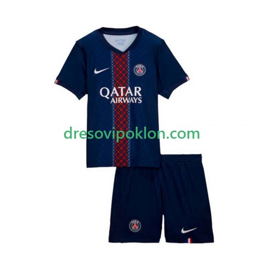 Paris Saint-Germain Dres Domaći 2025-2026 Kratkih Rukava ,Dječji Komplet