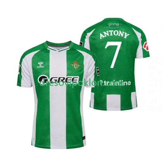 Real Betis Antony 7 Dres Domaći 2025-2026 Kratkih Rukava ,Muški