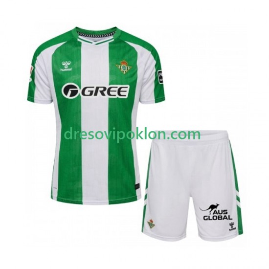 Real Betis Dres Domaći 2025-2026 Kratkih Rukava ,Dječji Komplet