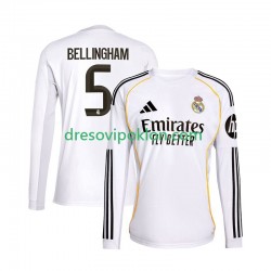 Real Madrid Jude Bellingham 5 Dres Domaći 2025-2026 Dugim Rukavima ,Muški