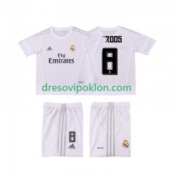 Real Madrid KROOS 8 2015 2016 Retro Dres Domaći Kratkih Rukava ,Dječji Komplet