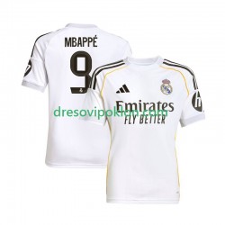Real Madrid Mbappé Kylian 9 Dres Domaći 2025-2026 Kratkih Rukava ,Muški