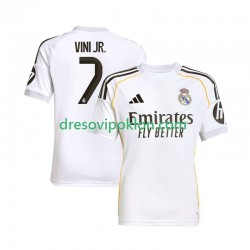 Real Madrid Vinicius Junior 7 Dres Domaći 2025-2026 Kratkih Rukava ,Muški