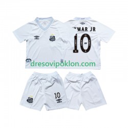 Santos FC Neymar JR 10 Dres Domaći 2025-2026 Kratkih Rukava ,Dječji Komplet