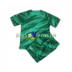 Atlético Madrid Golmanski Dres Gostujući 2023-2024 Kratkih Rukava ,Dječji Komplet