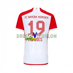 FC Bayern München Alphonso Davies 19 Dres Domaći 2023-2024 Kratkih Rukava ,Muški