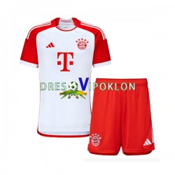 FC Bayern München Dres Domaći 2023-2024 Kratkih Rukava ,Dječji Komplet