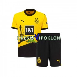 Borussia Dortmund Dres Domaći 2023-2024 Kratkih Rukava ,Dječji Komplet